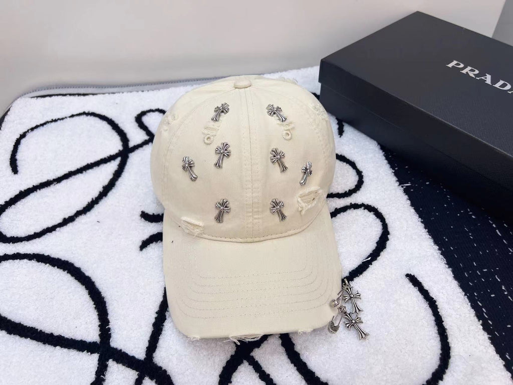❤Chrome Hearts New Baseball Cap Details Baseball Cap